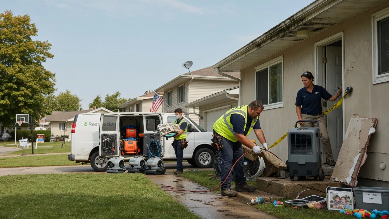 Water Damage Restoration in Tipton, IA near me